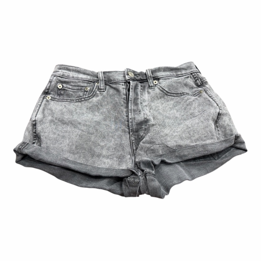 Gap Womens Shorts Gray Size 28 / 6P Petite Cheeky Short High Rise Denim